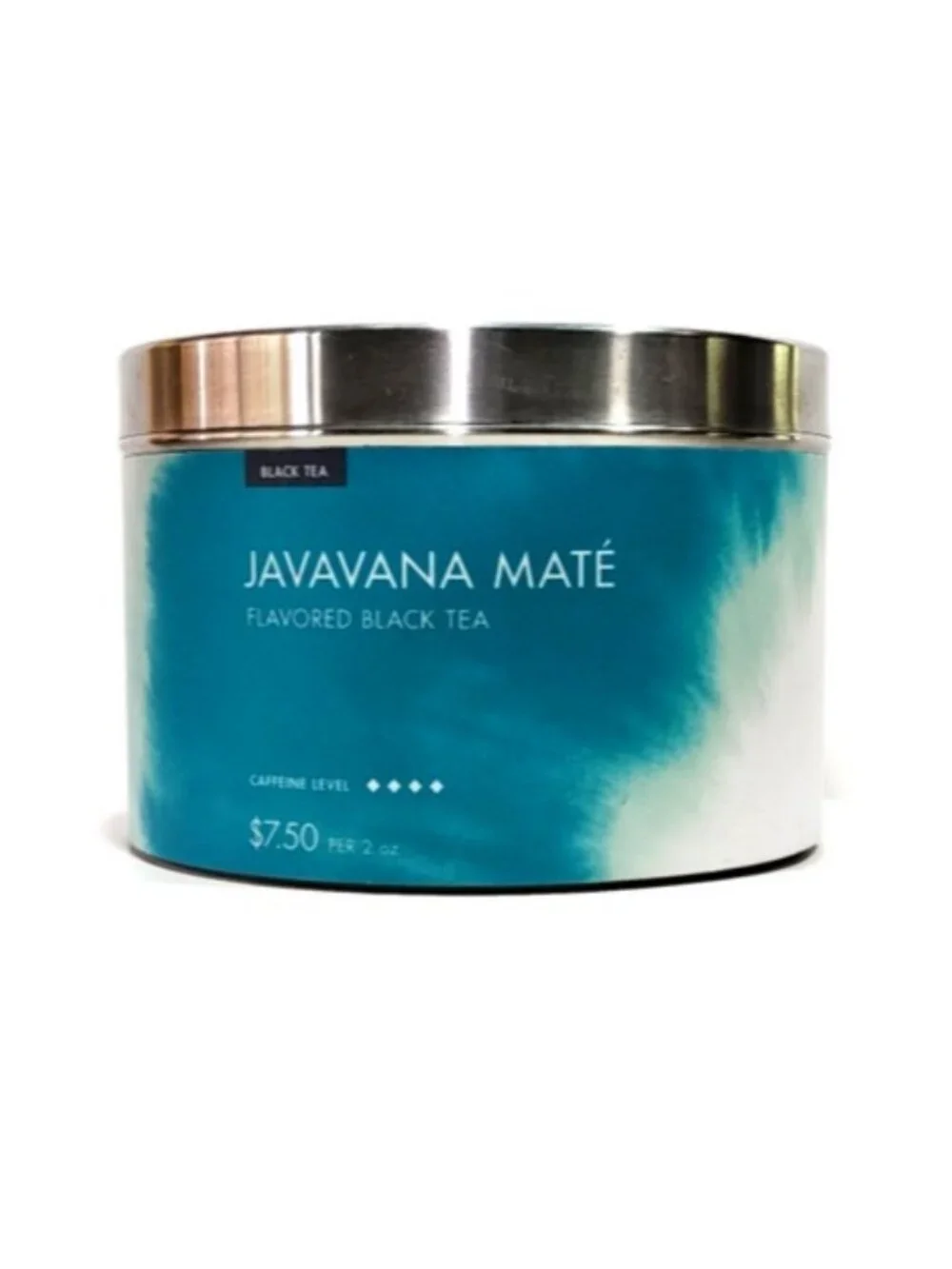 Teavana JavaVana Mate Wall Store Display Collectible Canister Tin RARE DISC